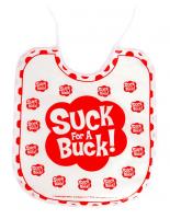 Suck for a Buck Bachelorette Party Bib